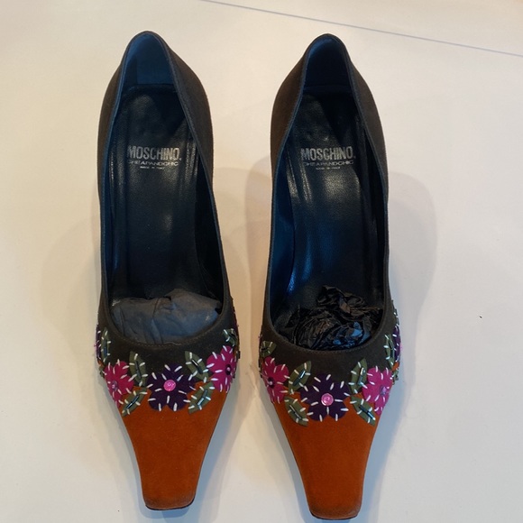 Moschino low heel 90’s style shoes - Picture 3 of 9